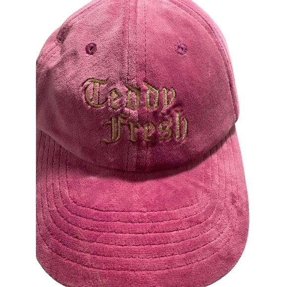 Teddy Fresh pink velour cap main image 6